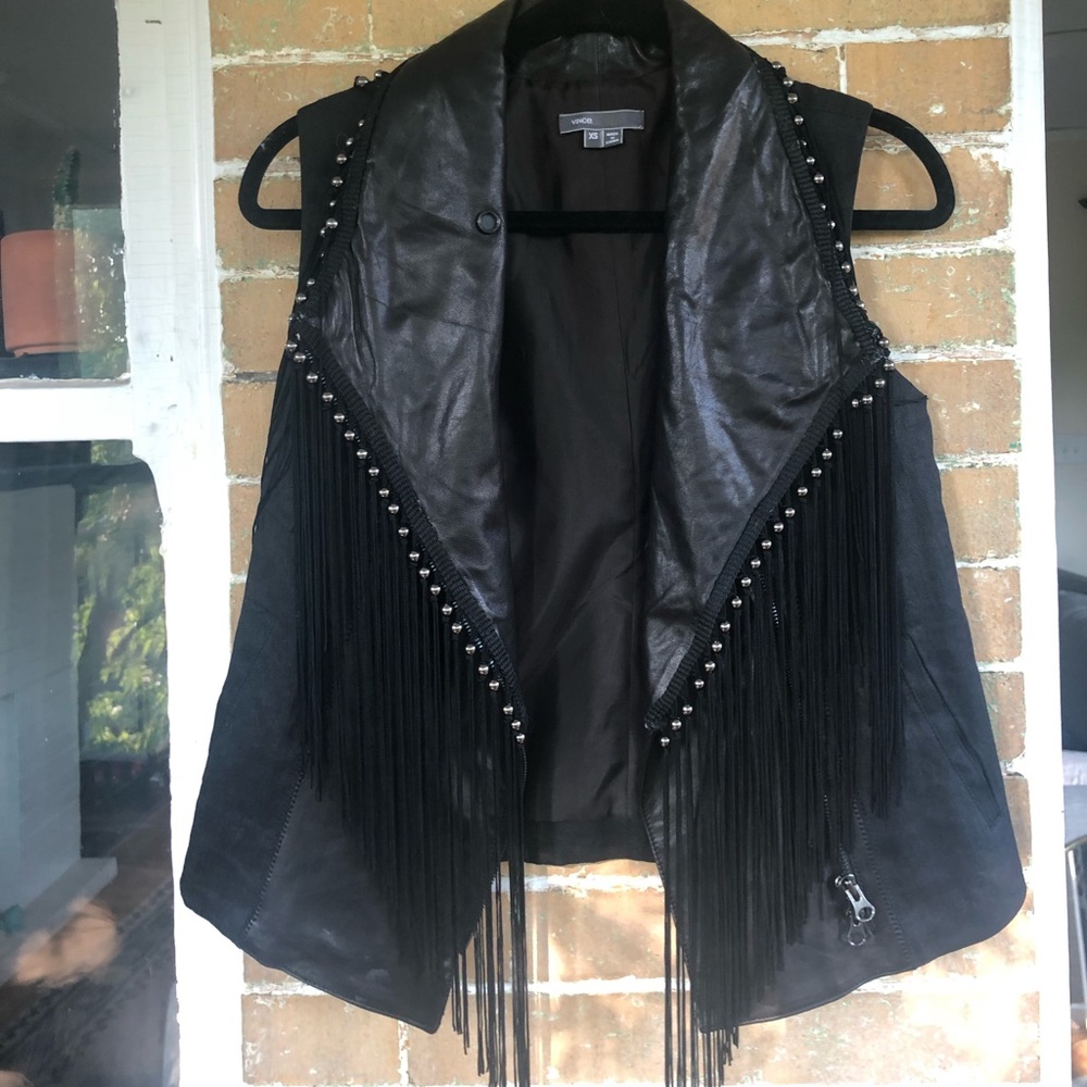 Vince Vest with handmade tassels